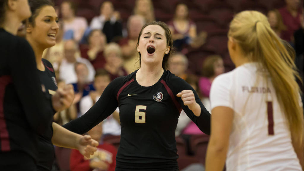#15 Florida State Tops Baylor Defensively in Four-Set Win