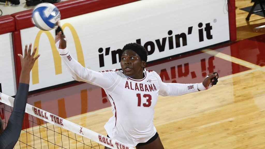 Krystal Rivers Breaks Alabama’s Career Record in Kills with 35 More on Wednesday