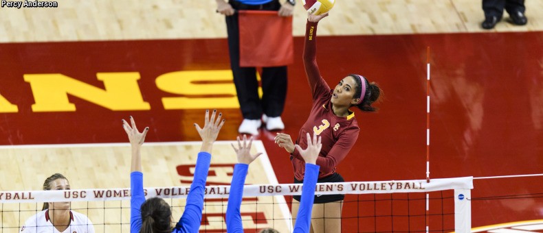 #21 USC Upsets Rival #11 UCLA in 5 Sets in Pac-12 Opener