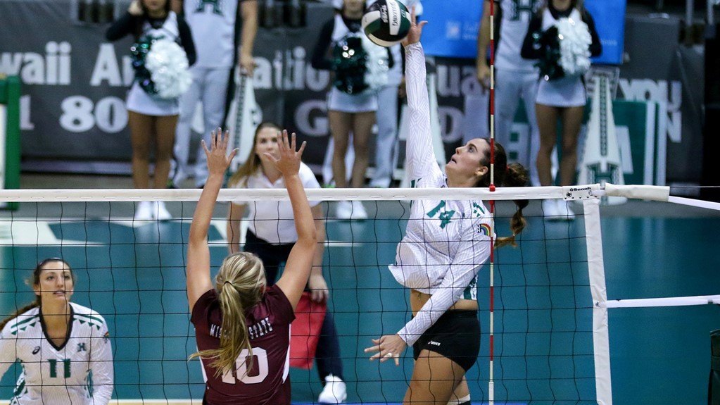 No. 14 Hawaii Fights Past Cal Poly To Win Marathon Match