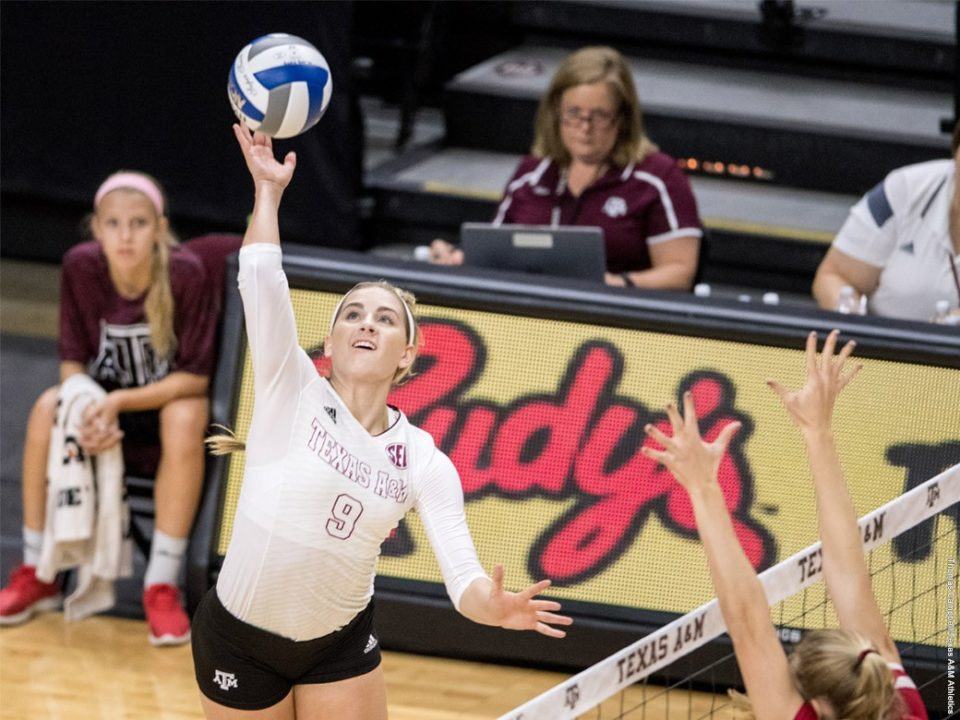 Freshman Dominates For Wisconsin In Sweep Against Texas A&M