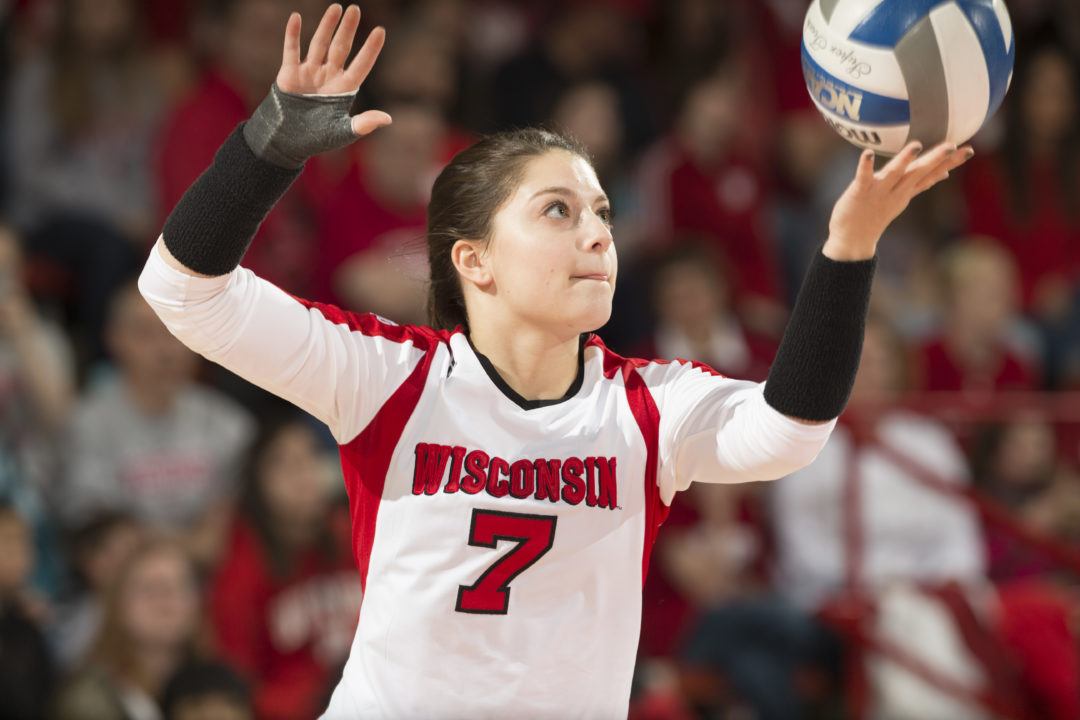 Wisconsin’s Amber MacDonald Remains Sidelined After Spike to Face