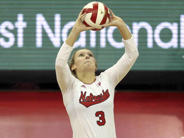 No. 1 Huskers Dominate Penn State In Sweep