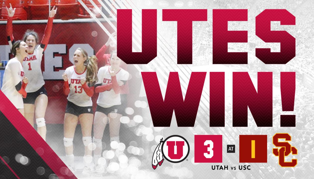 25 Kills + 25 Digs from Adora Anae Lead #21 Utah Over #24 USC
