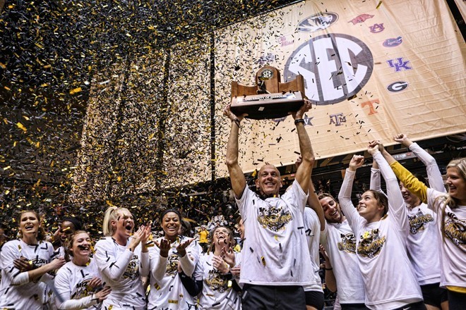 Missouri Sweeps Tennessee To Earn Share Of SEC Championship