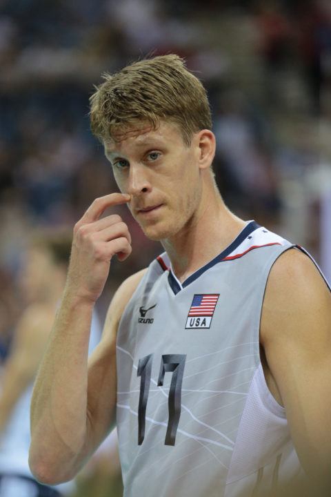 Max Holt Named 2016 USA Volleyball Men’s Indoor Player of the Year