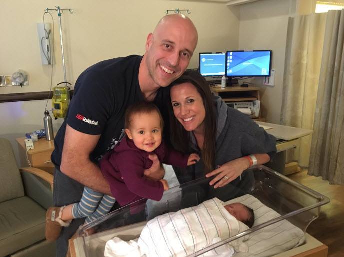 UCLA Men’s Head Coach John Speraw Adds a Baby Bruin to his Family