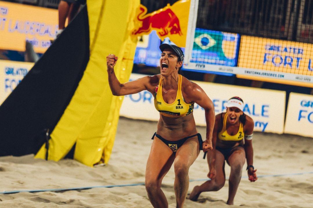 2 of 4 Brazilian Teams Move to Women’s Semis, Walsh/Ross Knocked Out