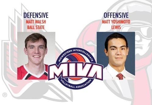 Ball State’s Walsh & Lewis’ Yoshimoto Earn MIVA Weekly Honors