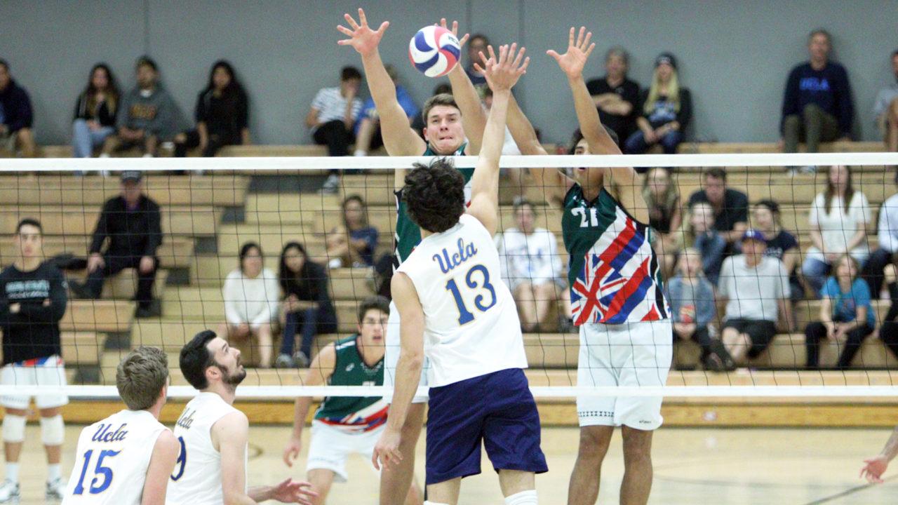 #4 Hawaii Beats #6 UCLA To Clinch Home Court Quarters in MPSF Tourney