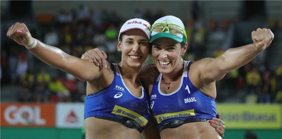 Pavan/Humana-Paredes, Agatha/Duda Set for FIVB Rio Finals Battle