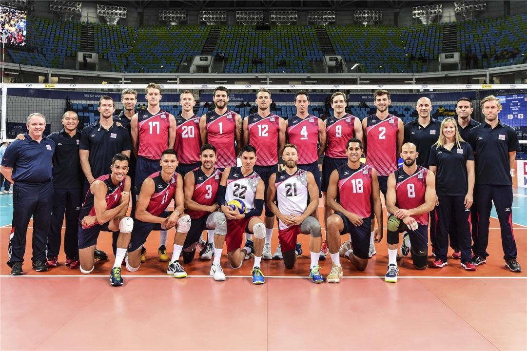 U.S. Men Aim For Third World League Gold with Veteran Roster