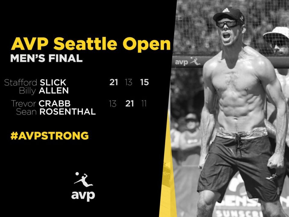 Stafford Slick/Billy Allen Snag AVP Seattle Open Gold