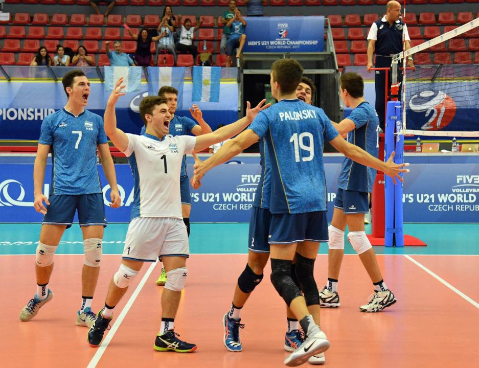 Argentina & Iran Escape Day 1 Of U21 World Championships With Sweeps