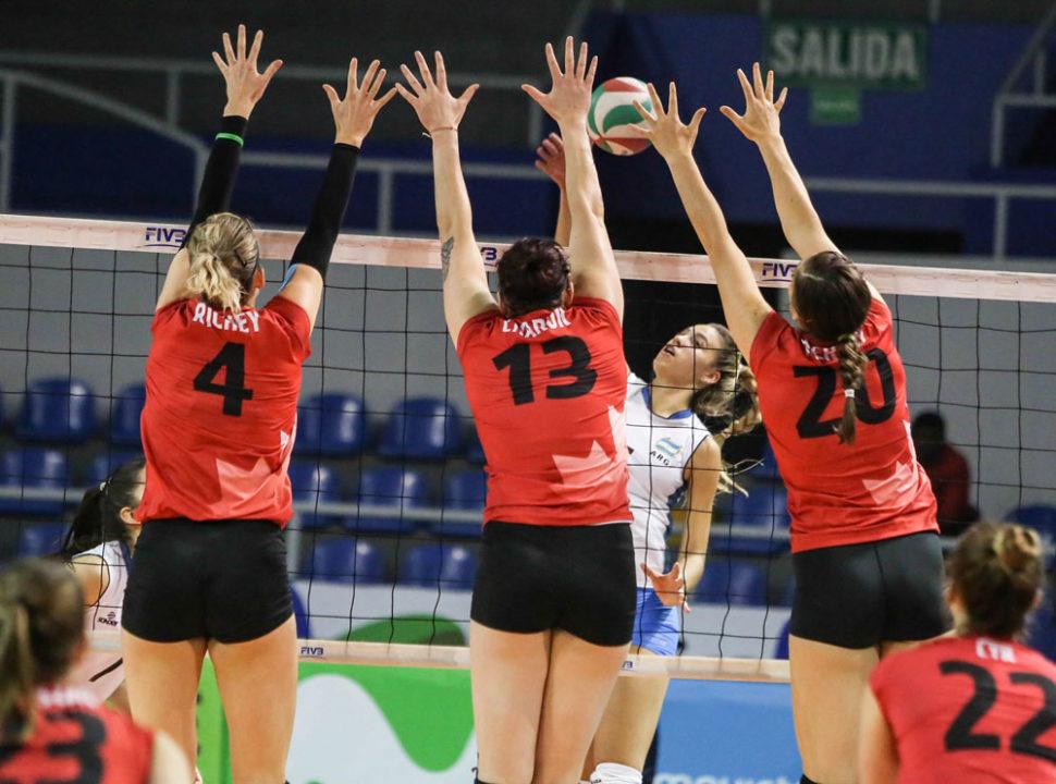 Canada, Cuba Outblock Foes, Will Play Sunday for 5th Place