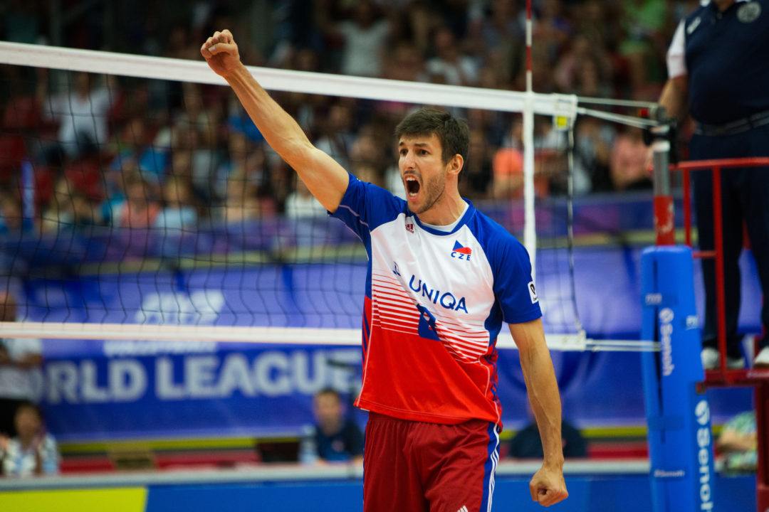 Czechs Rally, Overcome Two Match Points For Five-Set Win Over Egypt