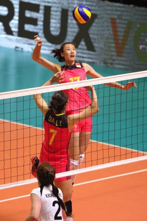 LIVE NOW: 2016 Olympic Gold-Medalist China Faces Italy in WGP Opener