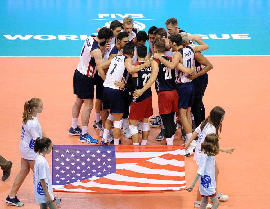 LIVE NOW: United States Men Look For First 2017 World League Win