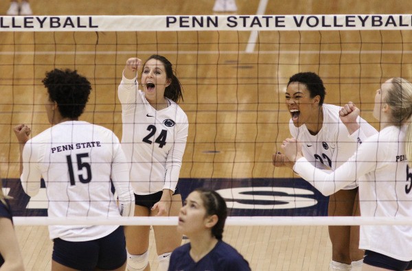 Huge Crowd Witnesses Penn State Sweep Visiting Maryland