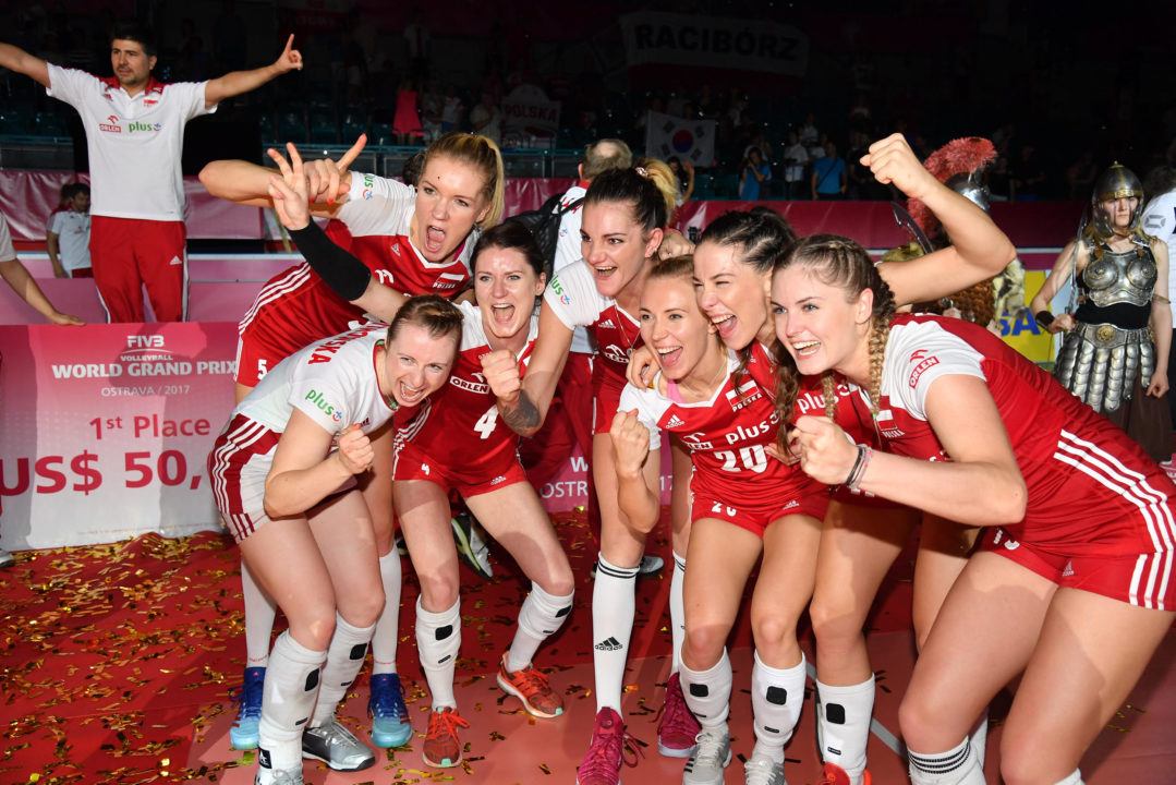 Poland Takes the Group 2 Crown at the 2017 FIVB World Grand Prix