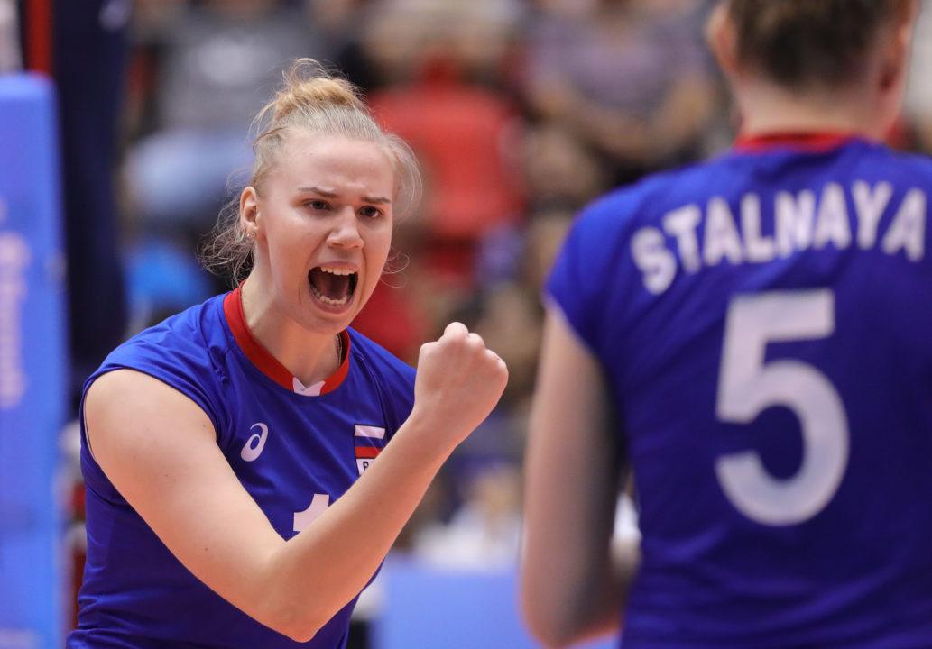 Russia Survives Five Setter to Earn Gold Medal U20 Meeting with China