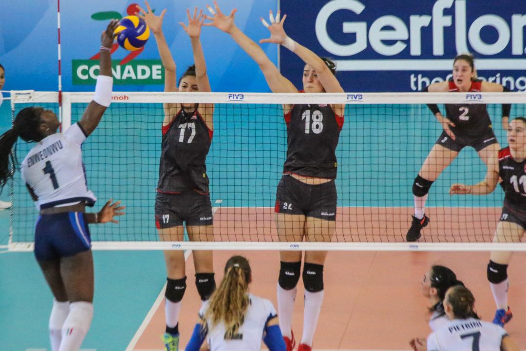Turkey Overcomes 41 Miscues in Five-Set Win Over Italy in Pool D
