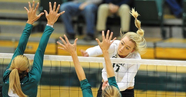 Van Winden Sisters Fuel Cal Poly to Sweep of Dayton to Open 2017