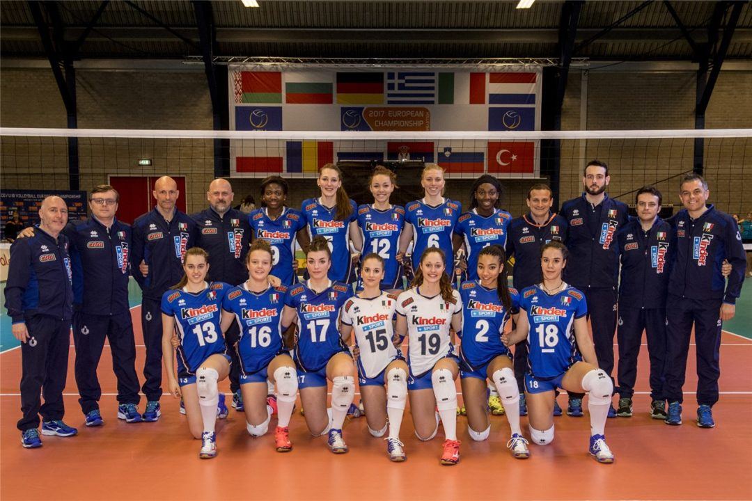 Defending Champions Italy Set Roster for U18 World Championships