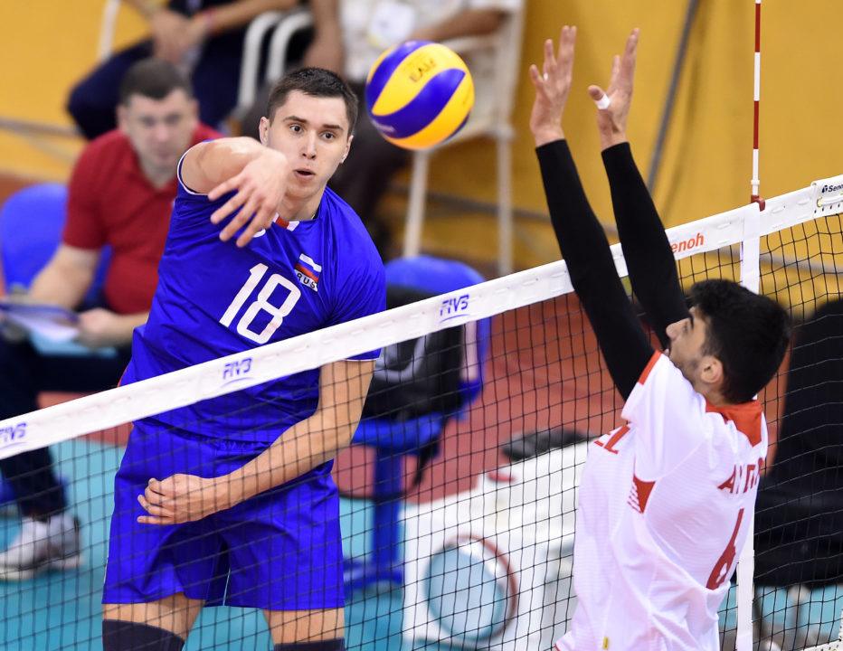 Russia and Brazil Remain Perfect After Day 2 of Men’s U23