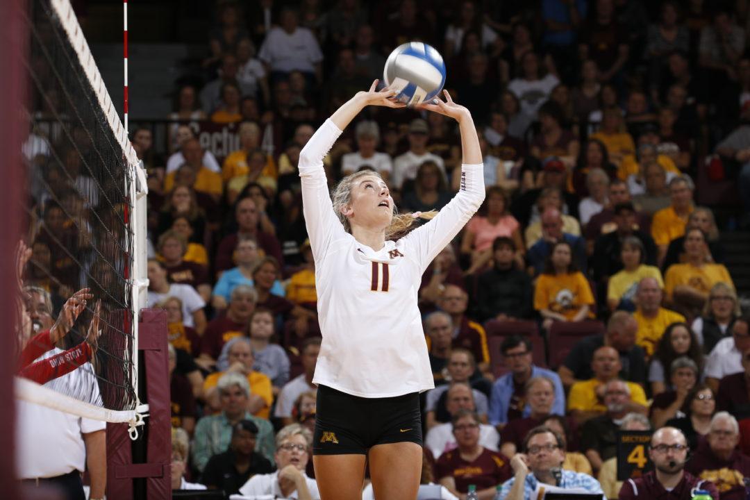 Samantha Seliger-Swenson reaches 4,000 Career Assists in Home Sweep