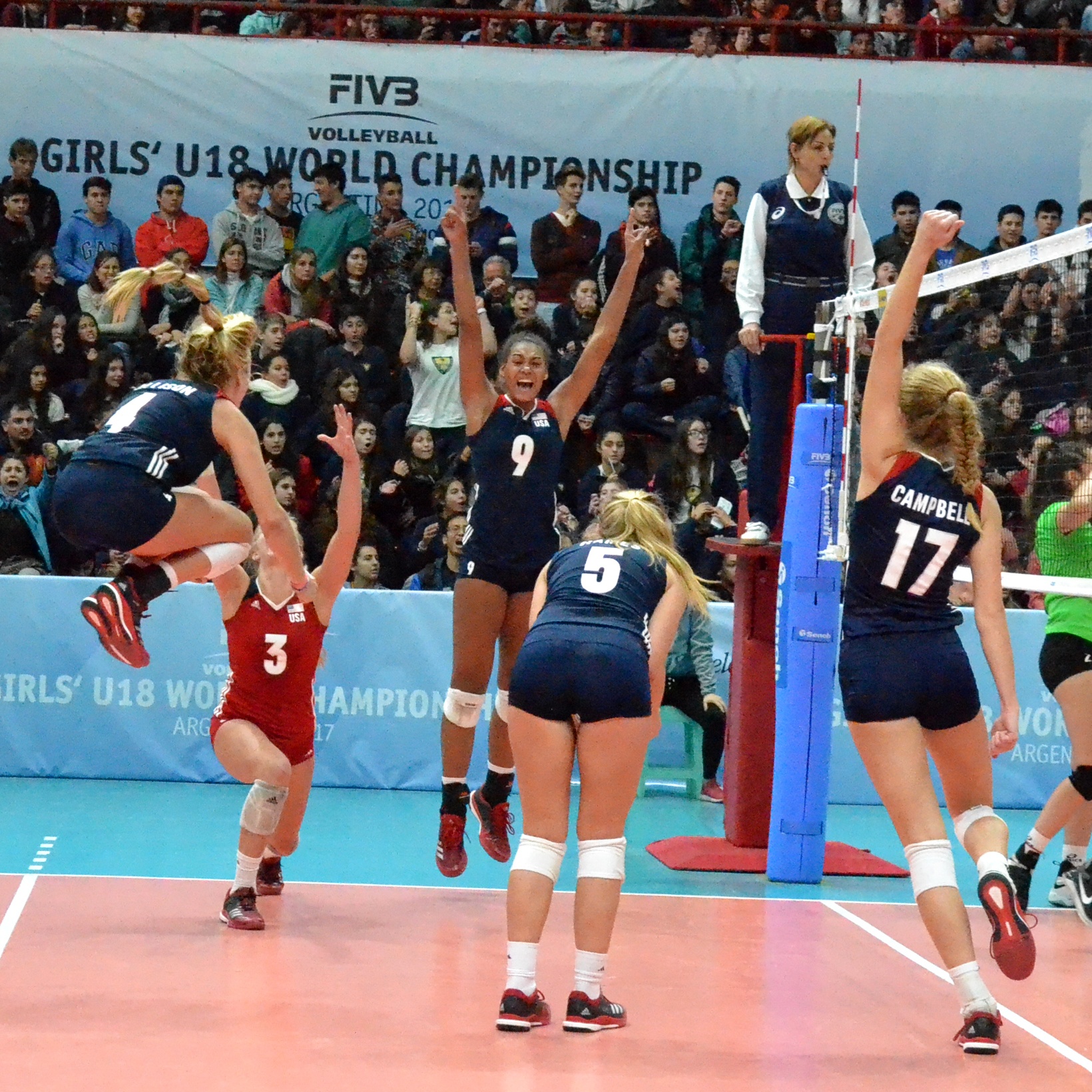 Watch Live !! Team USA x Italy - FIVB Girls' U18 Quarterfinals!