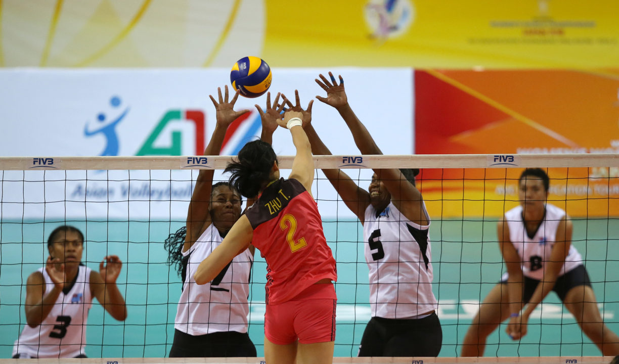 China, Thailand Pick Up Second Victories of AVC Qualifier