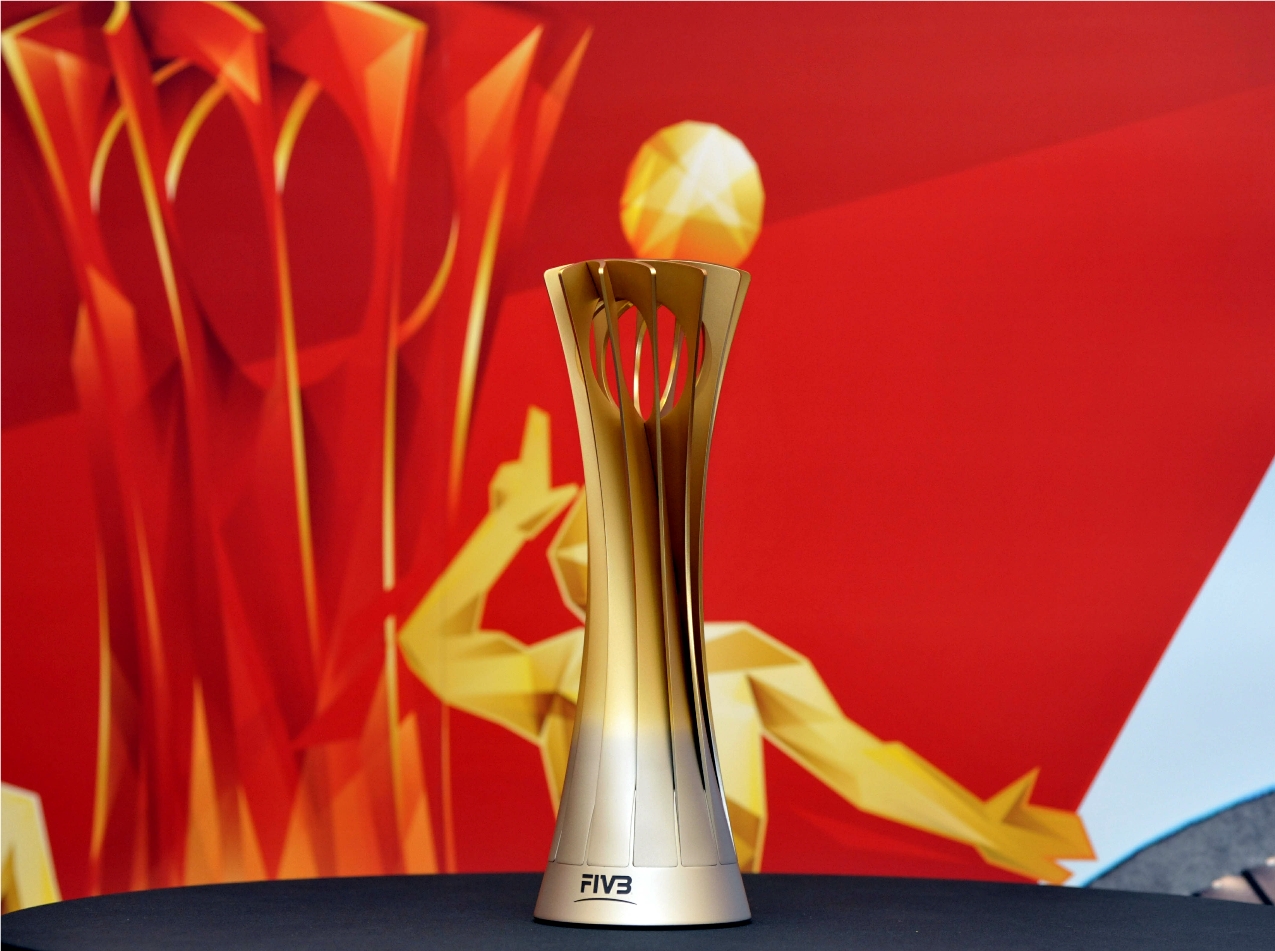 FIVB Volleyball Men's World Championship Trophy, Volleyball trophy
