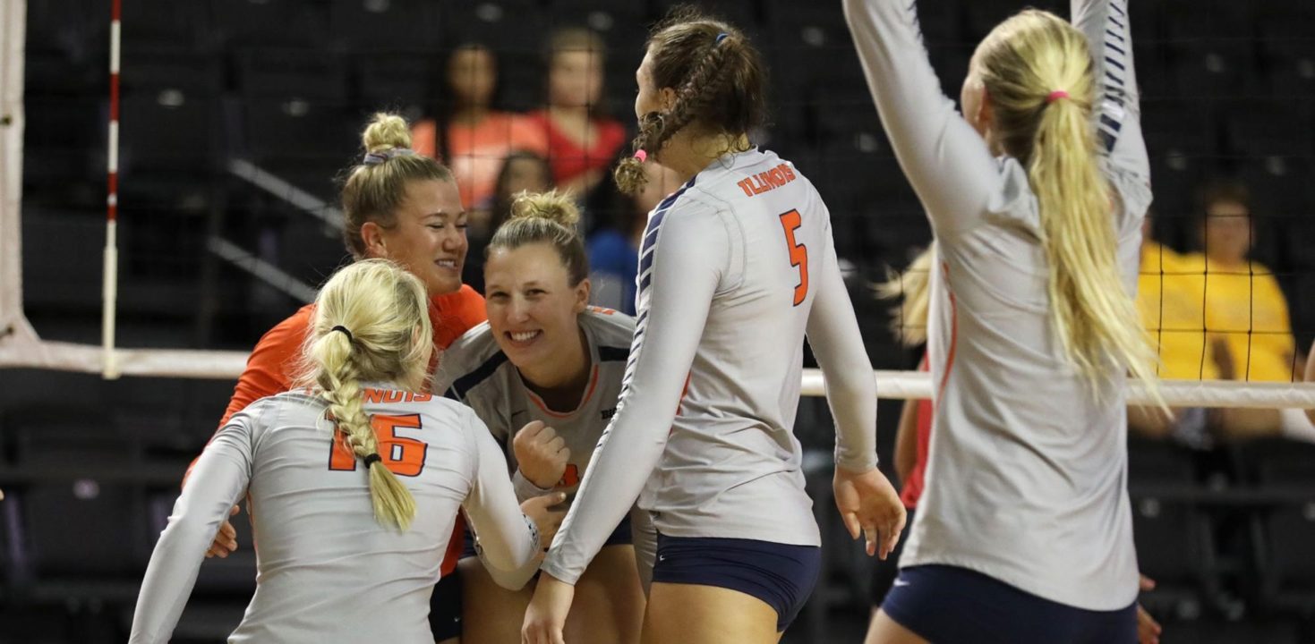 Illinois Hits at Blazing School Record .652 Clip in Sweep of #24 WKU