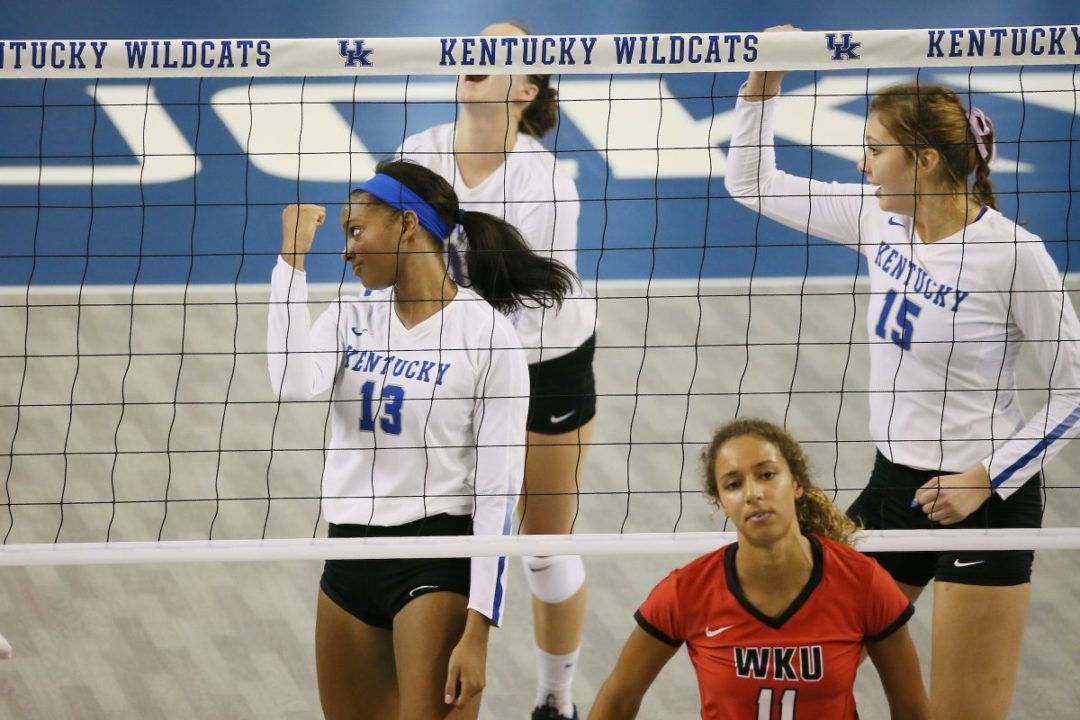 19 Kills From Leah Edmond Paces #6 Kentucky to Four Set Home Win