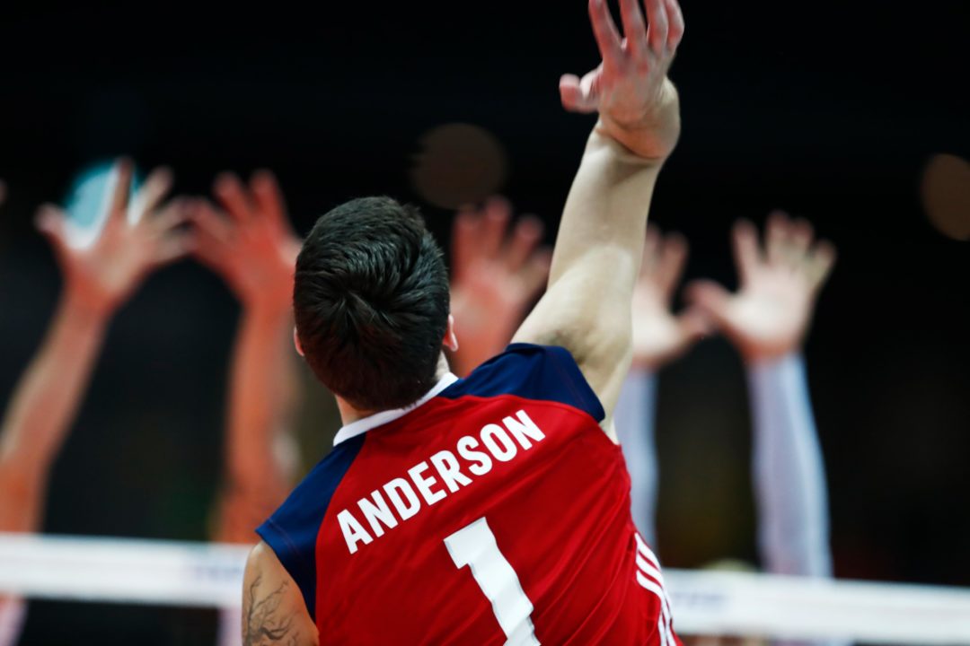 Matt Anderson Headlines Team USA’s Nations League Preliminary Roster