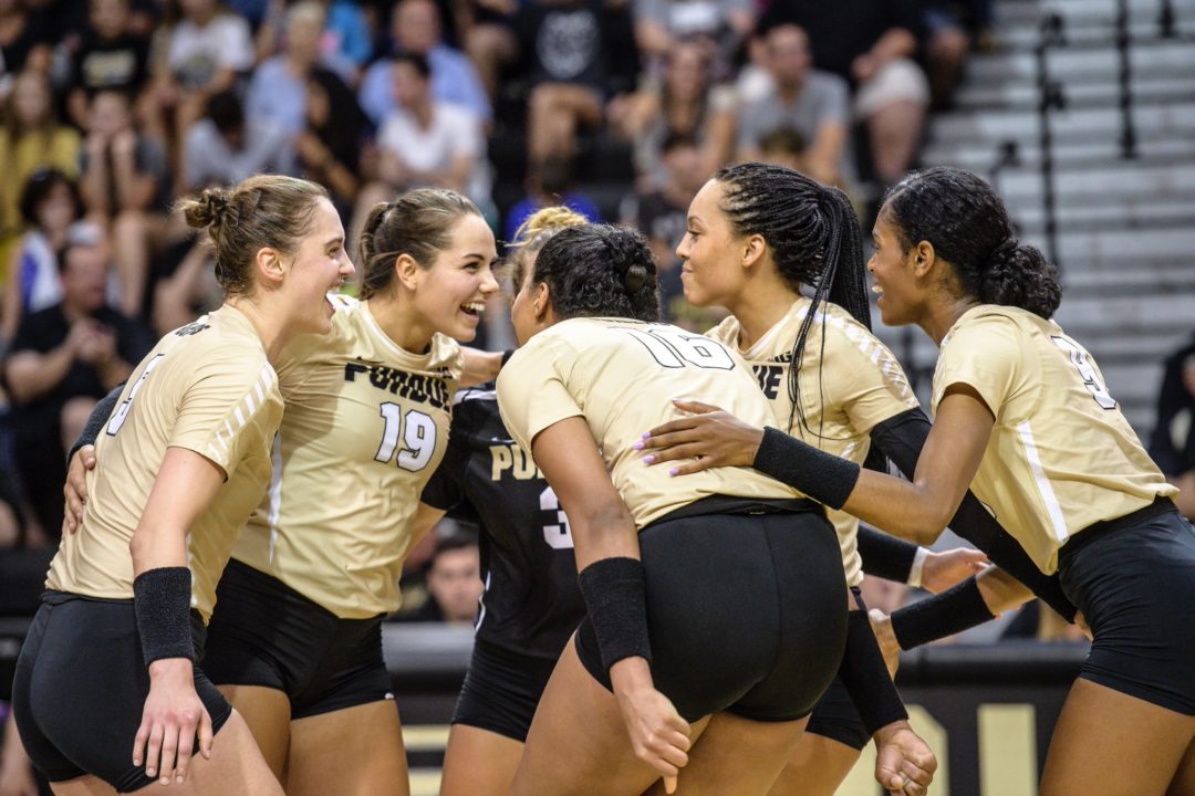 (RV) Purdue Takes Down Another Ranked Opponent, Sweeps #14 Wisconsin
