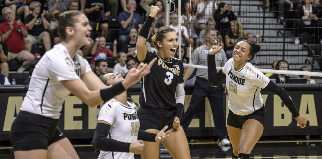 Purdue Begins Road Stint With Matches At Ohio State, Maryland