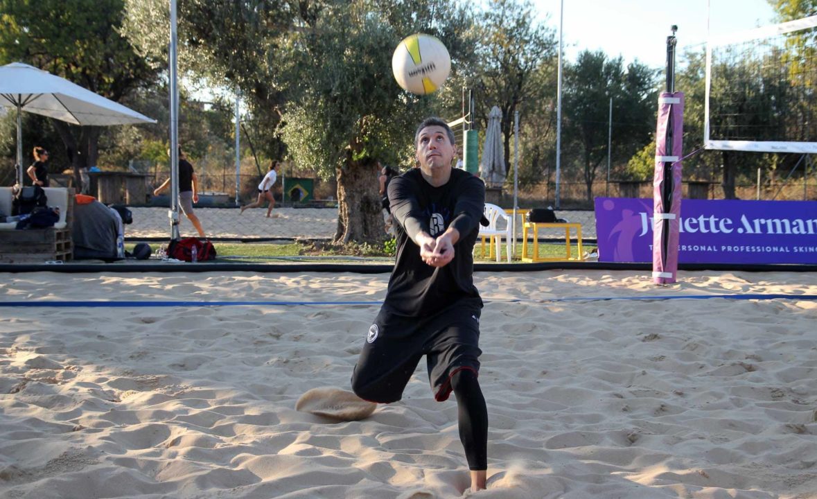 Basketball Legend Dimitris Diamantidis Is In Love W/ Beach Volleyball