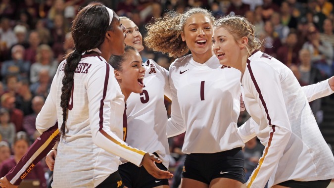 Minnesota Hits .500 In Sweep of Rutgers, Tuneup for “Big Game”