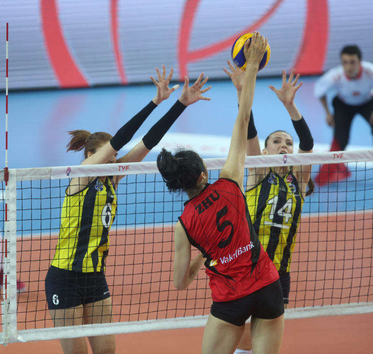 Turkish Women: Zhu Ting Helps Lead Fenerbahce To First League Loss