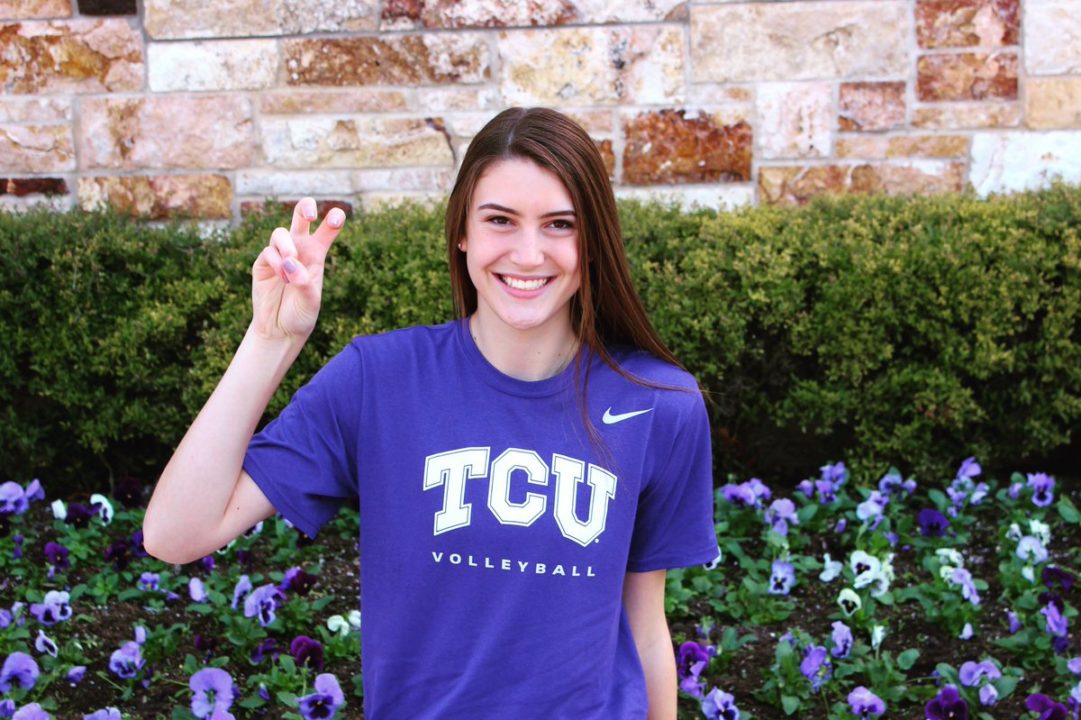 2019 6’3″ MB/RS Madilyn Cole Commits to TCU