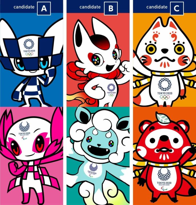 Tokyo 2020 Organizers Reveal Mascot Ballot For Schoolchildren’s Vote