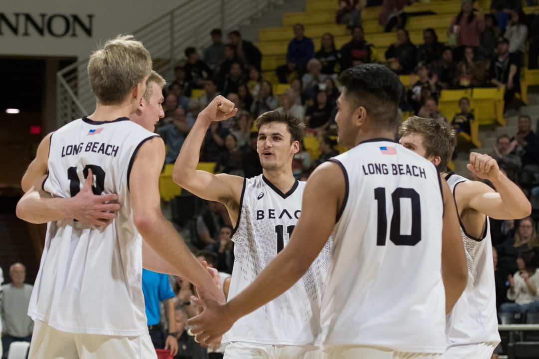 #1 Long Beach Remains Undefeated After Five-Set Victory Over #5 Hawaii
