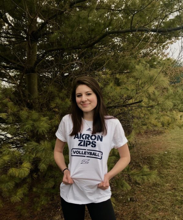 Class of 2018 MB Hannah Yaconis Commits to Akron