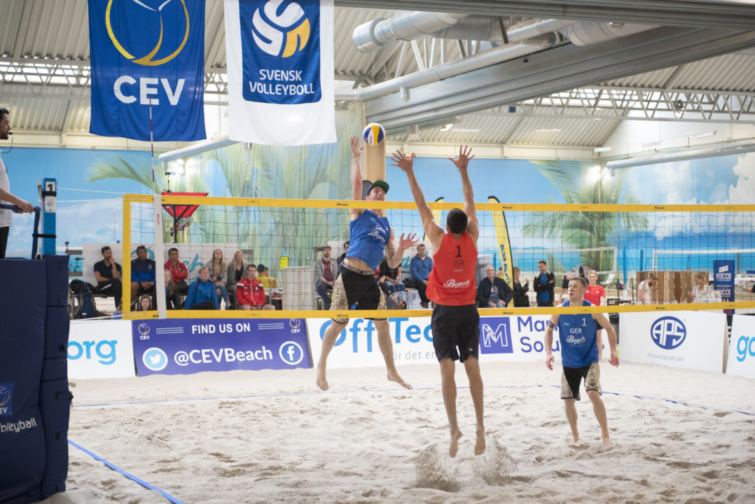 Last CEV Beach Volleyball Indoor Event Of Season Underway In Sweden