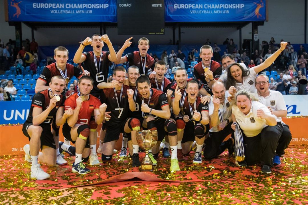 Germany Wins #EuroVolleyU18M Championship