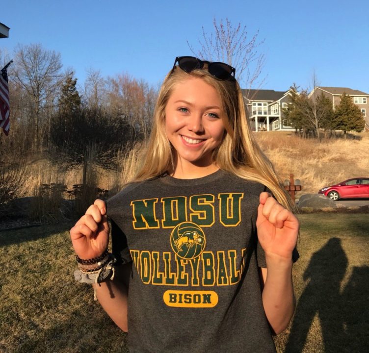 Class of 2020 OH/DS Alison Hinze Commits to North Dakota State