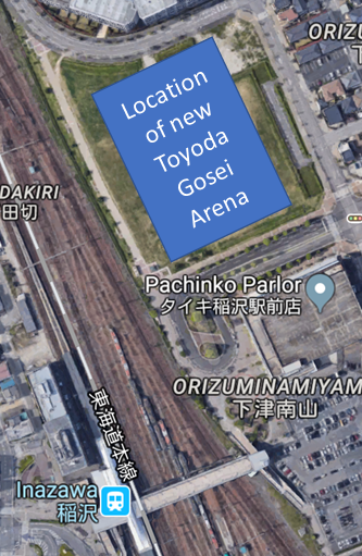 Japan: Toyoda Gosei to Build Arena in Inazawa