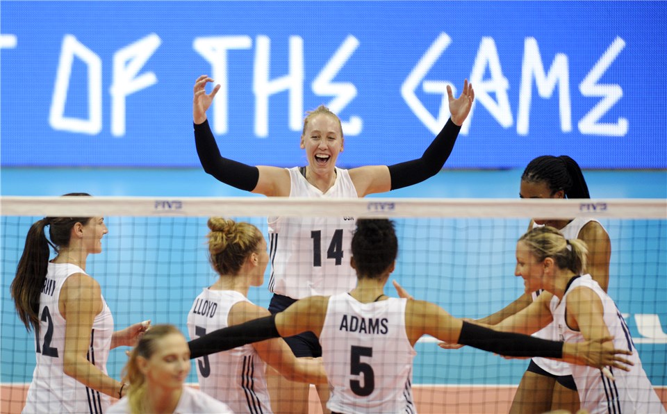 Team USA Full of Positivity for Growth in Volleyball Nations League